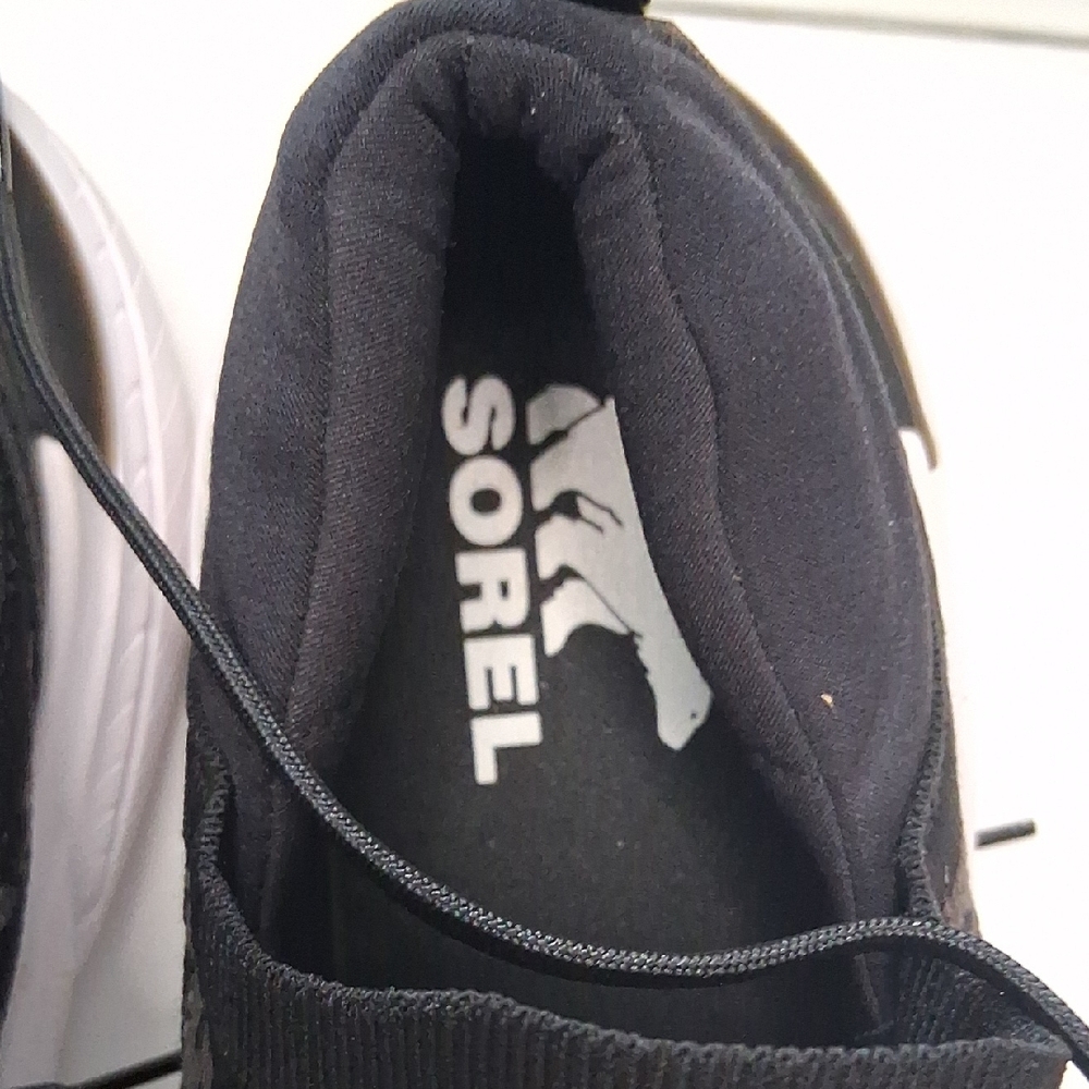 Sorel Black and Gray Knit Sneakers - Picture 2 of 4